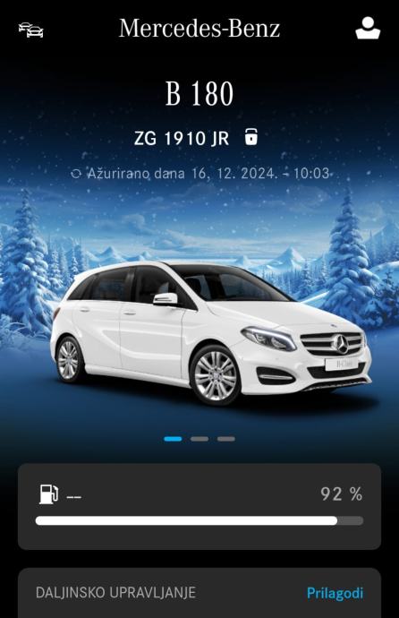 Mercedes-Benz B180 REDIZAJN 2 seta novih guma LED svijetla DIG. SERVIS