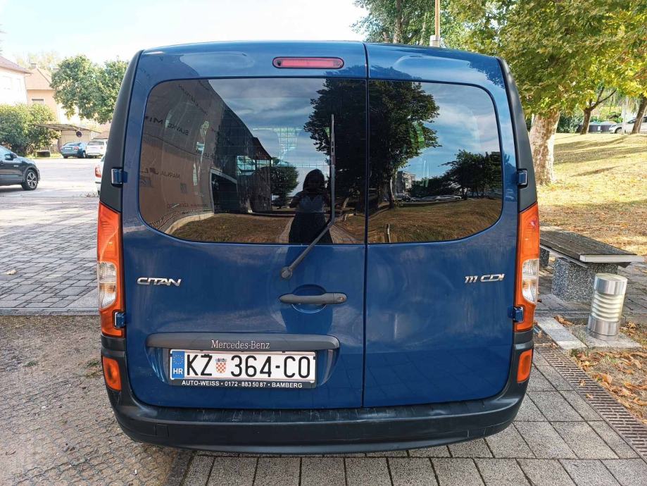 Mercedes Benz Citan Kombi 111 CDI 5 SJEDIŠTA N1 REG 07 2024LEASING 2014 god