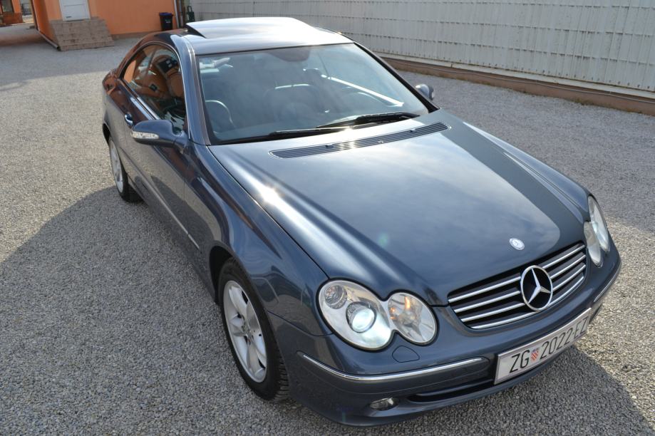 Mercedes-Benz CLK coupe 270 CDI automatik xenon šiber grijanje sjedala