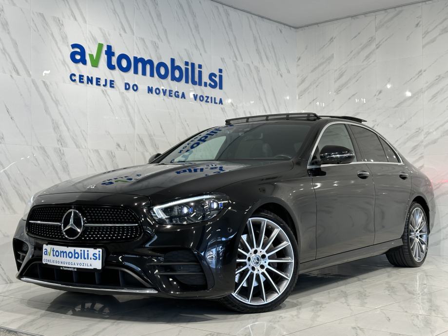 Mercedes-Benz E220d|4M|Amg|Multibeam|Pano|Burmester|Memory|360K|