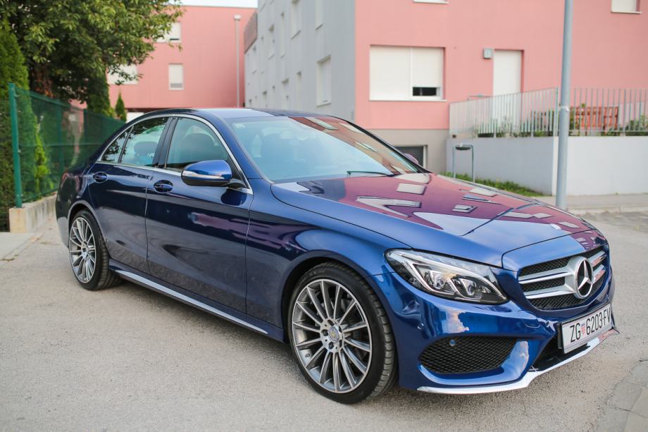 Mercedes C Cdi Amg Brilliantblue Automatik Km Ils Full God