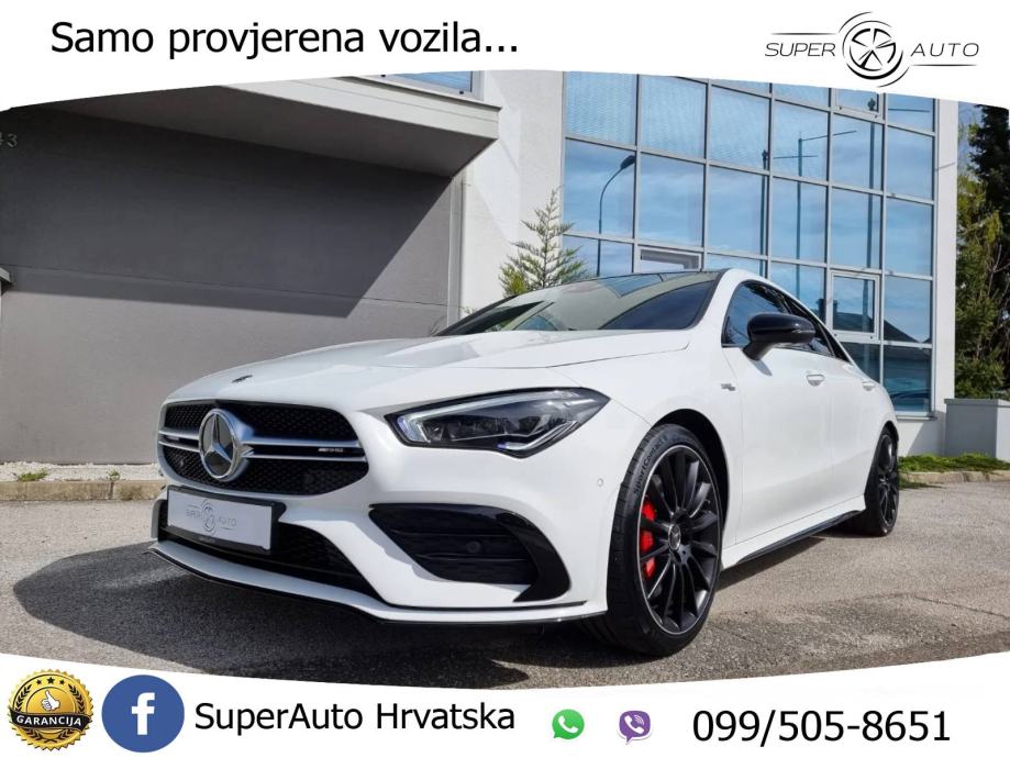 Mercedes CLA 35 4M AMG 306 KS, REG 03/25 PANO+TEM+GR SJED+LED