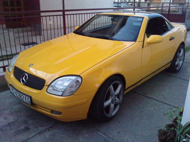 Mercedes SLK roadster