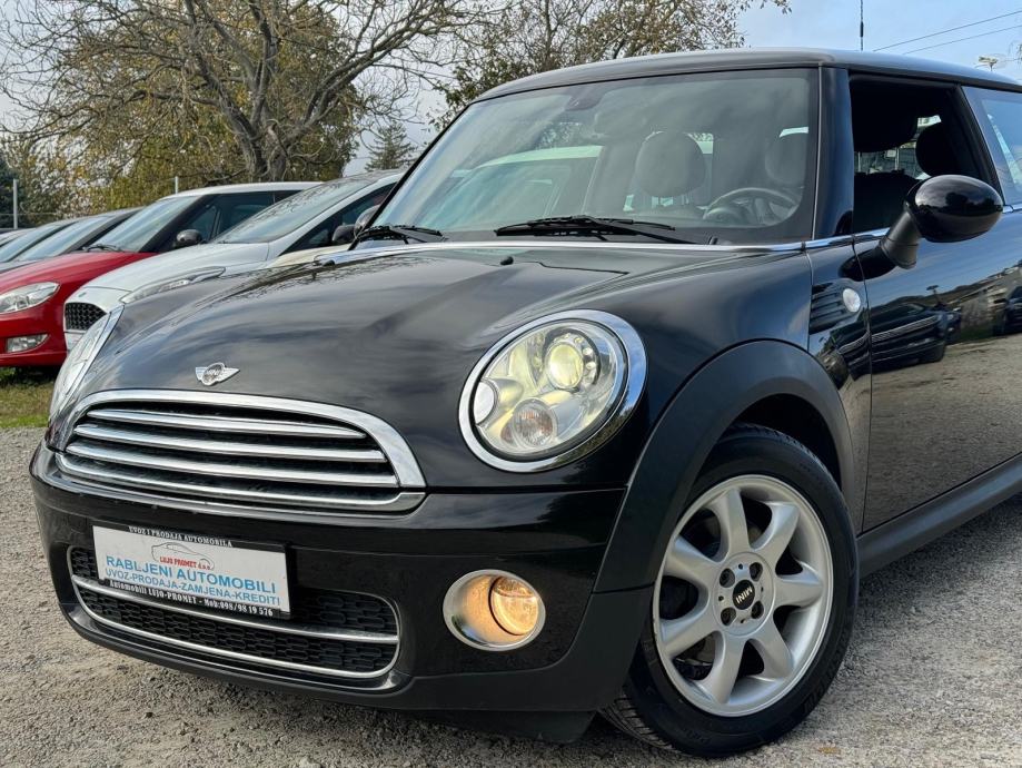 MINI cooper 1.6 d 80 kw xenon koža aut klima alu pdc veliki servis