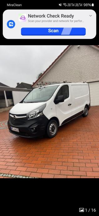 Opel Vivaro L2H1 1,6 d 107kw,klima,navi,kamera,p.senzori