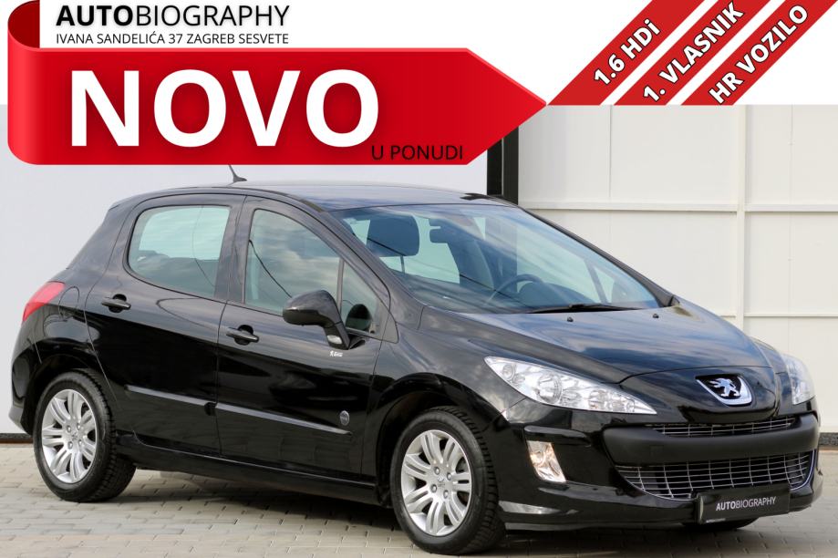 Peugeot 308 1,6 HDi Envy | Kupljen nov u Hrvatskoj