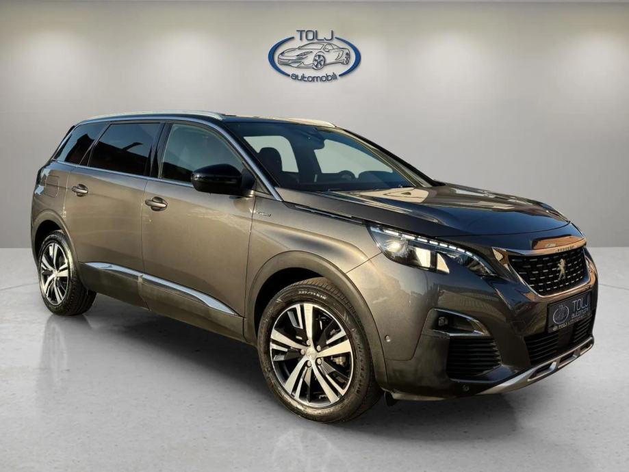 PEUGEOT 5008 1,5 GT LINE*KAMERA*CRNI KROV*KOŽA*NAVI*LED*