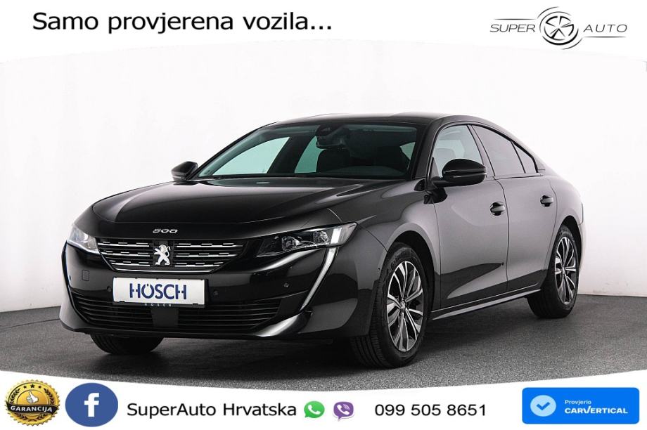 Peugeot 508 1.5 BlueHDi Aut. Allure 131 KS, ACC+KAM+LED+GR SJED+NAVI+A