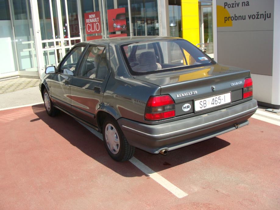 Renault 19 тахометр