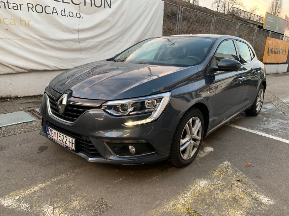 Renault megane blue