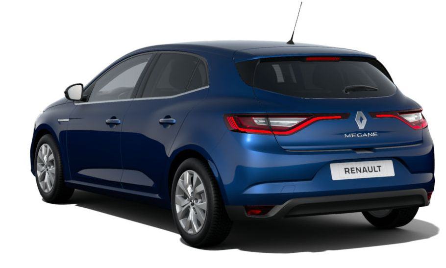 Renault megane blue