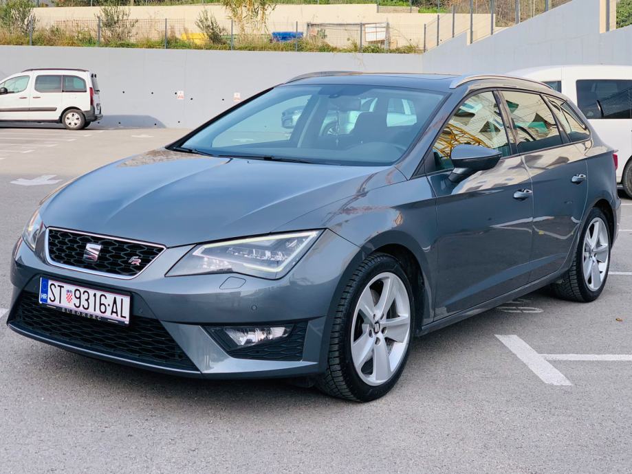 Seat Leon 2,0 TDI FR 184ks+AUTOMATIK+PAN+PDC (kartice) TOP STANJE