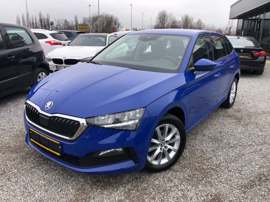 Škoda Scala 1,0 TSI - LED, PDC, ACC, ALU16",1.VL.,SERVISNA