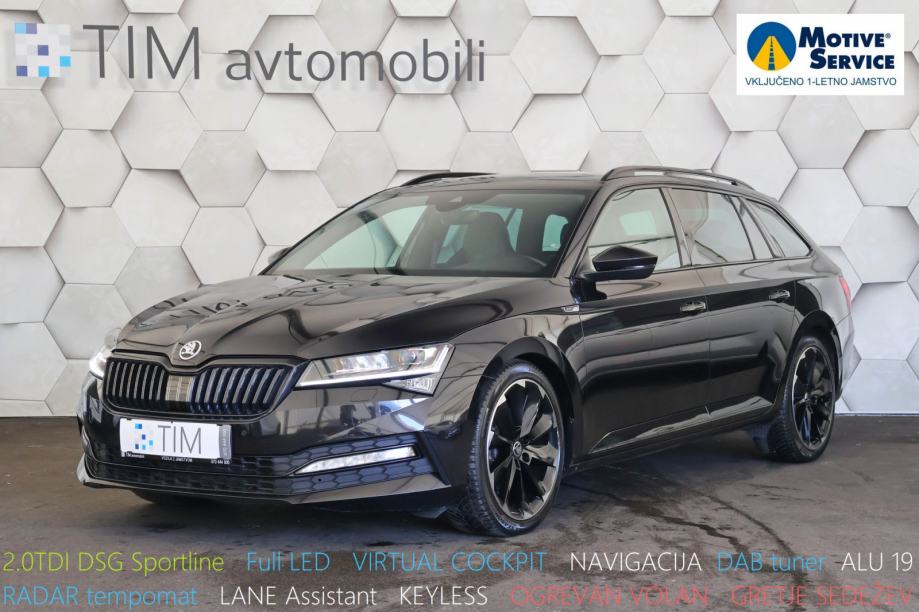 Škoda Superb Combi 2.0TDI Sportline DSG COCKPIT RADAR KAMERA