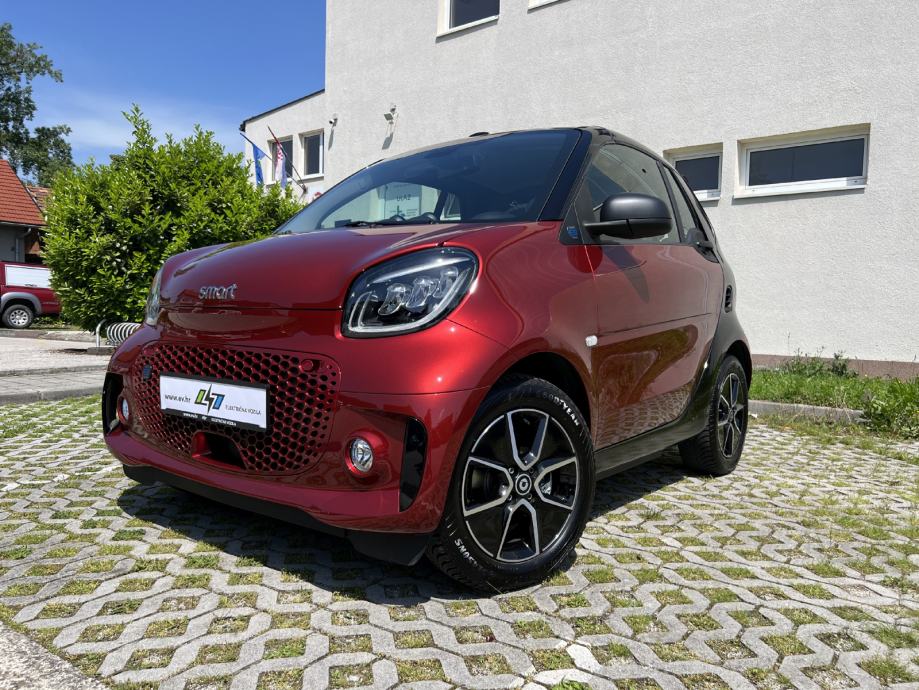 ⚡Smart EQ fortwo CABRIO Exclusive 10/21 garancija reg. 1 vl. 22kW⚡