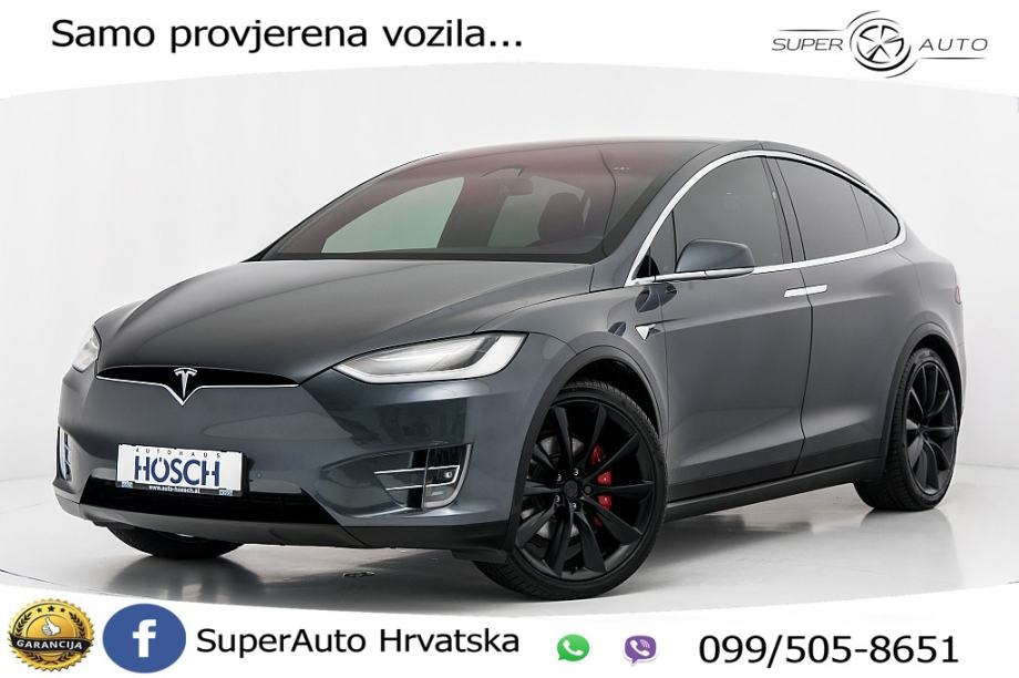 Tesla Model X P100D Ludicrous 772 KS, ZRAČNI+ACC+PANO+KAM