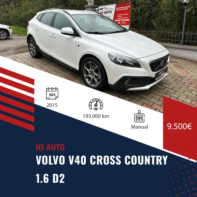 Volvo V40 Cross Country 1.6 D2