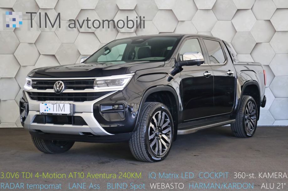 VW Amarok 3.0V6 TDI 4-Motion AT10 Aventura IQ Matrix COCKPIT automatik