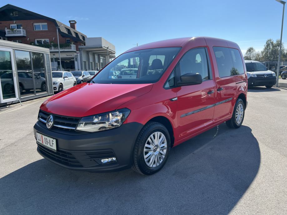 VW Caddy 2,0 TDI 2018g,NAVI, PDC, KLIMA,140tkm,13.000€ neto, JAMSTVO1g