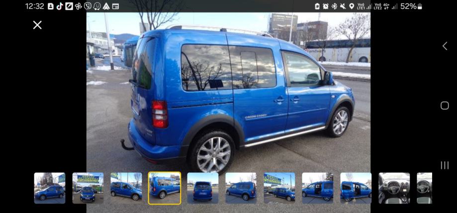 VW Caddy cross 1,6 TDI DSG