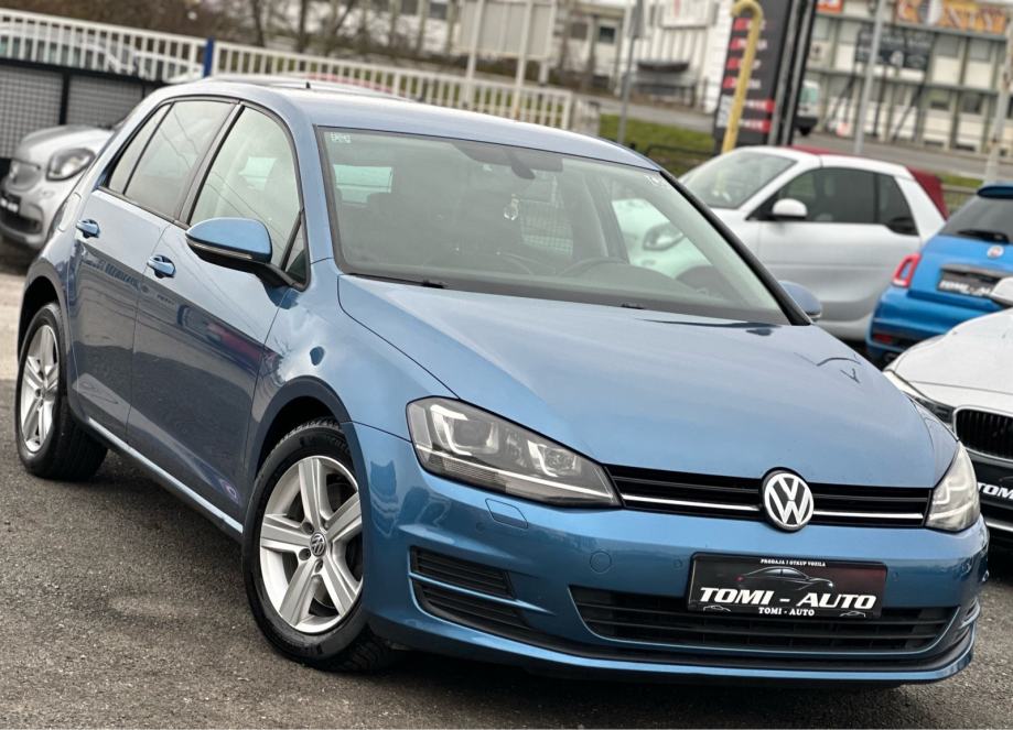 VW GOLF 7 1,6 TDI DSG AUTOMATIK-XENON-MASAŽA GRIJ SJEDALA-NAVI-REGAN-