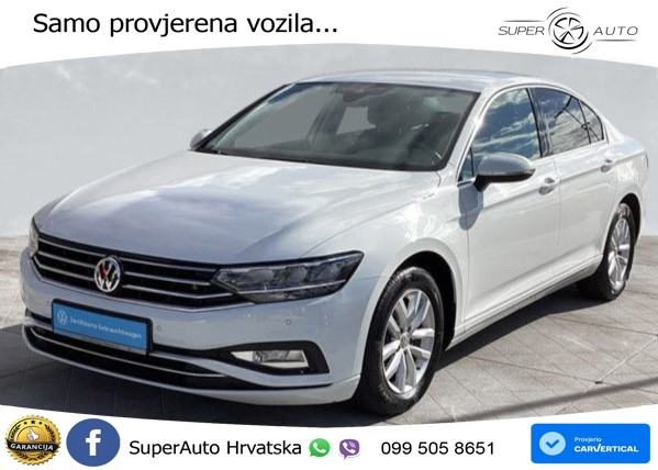 VW Passat 2.0 TDI DSG Business 150 KS, ACC+KAM+LED+GR SJED+MASAŽA+ASIS