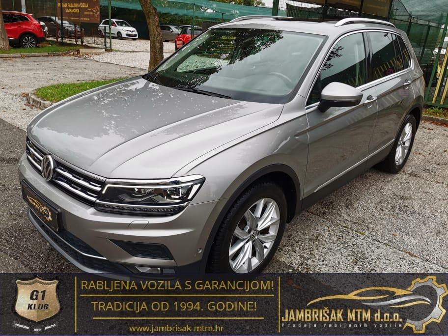 ⭐VW Tiguan 2,0 TDI DSG◽VIRTUAL◽LED◽KAMERA 360◽ACC◽JAMSTVO 12mj✔️⭐