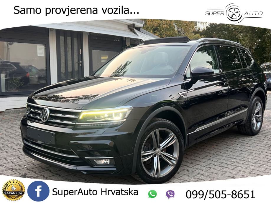 VW Tiguan Allspace 2.0 TDI DSG 4M R-Line 150 KS, 7-SJED+ACC+KAM+GR SJE