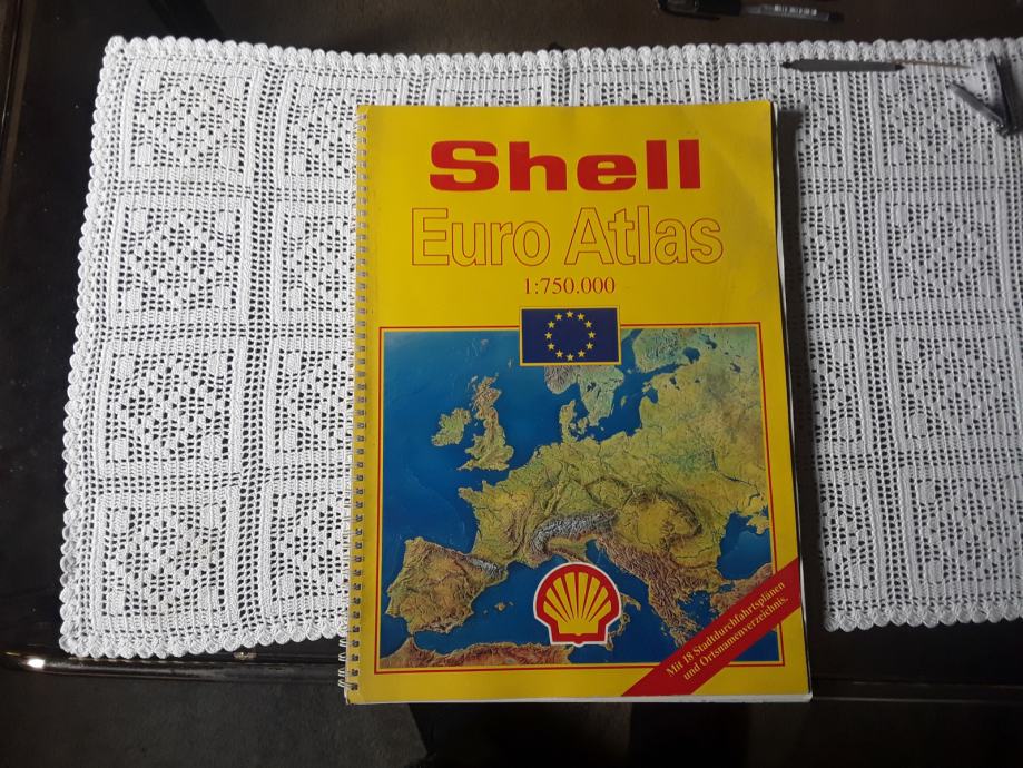 EURO ATLAS-SHELL  1:750 000