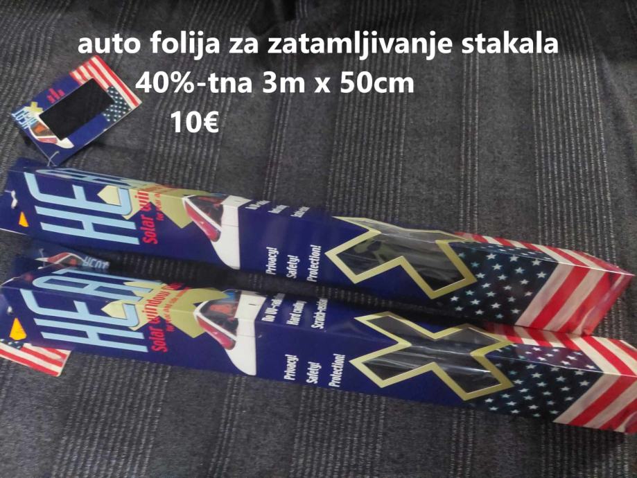 auto folija za zatamljivanje stakala