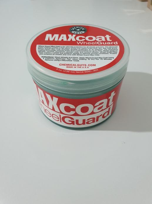 CHEMICAL GUYS MAX COAT WHEEL GUARD RIM SEALANT WHEEL WAX