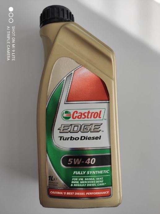 PRODAJEM 1L CASTROL EDGE TURBO DIESEL 5W-40