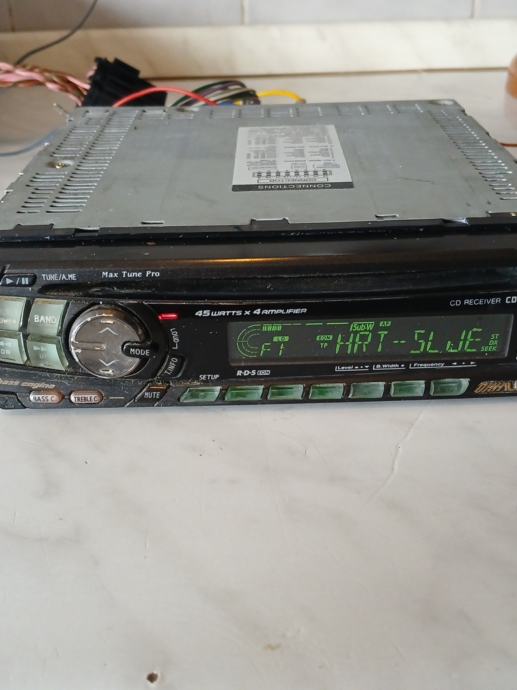 ALPINE CDE 7860R RADIO CD PLAYER