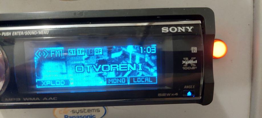 Autoradio Sony Cdx Gt Ui