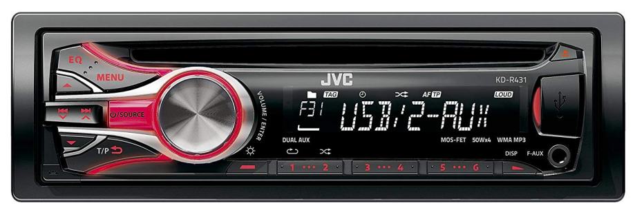 Jvc kd r431 bluetooth как включить