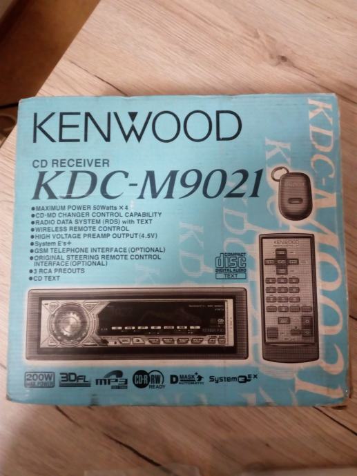 Kenwood KDC - M9021 CD Receiver - NOVO!