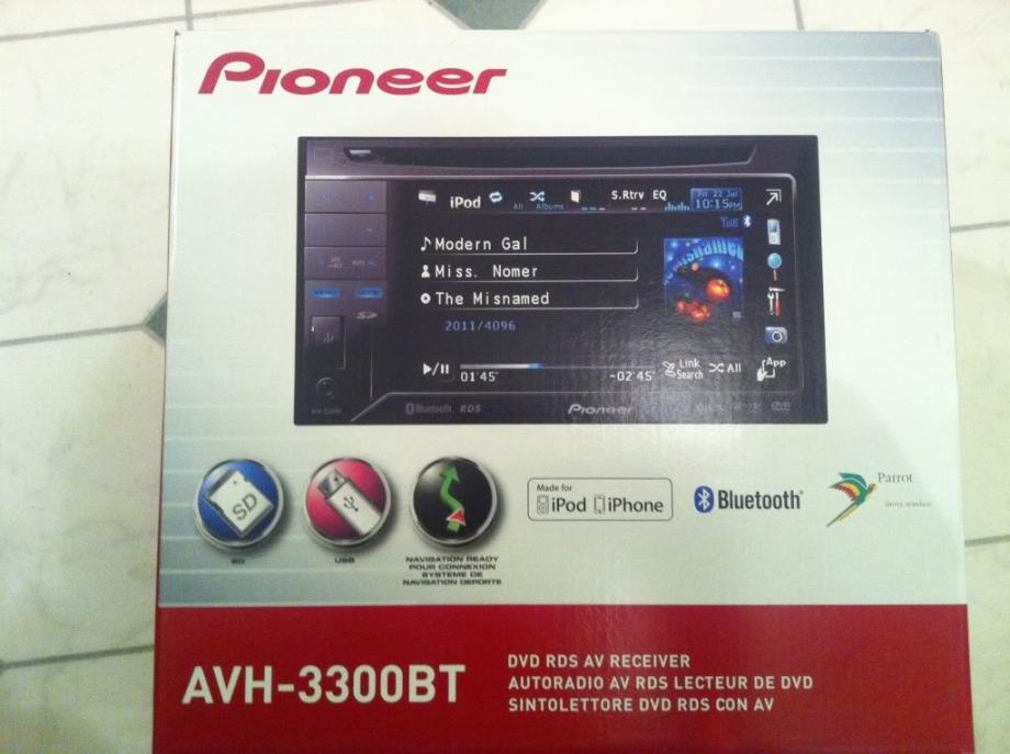 Avh 3300bt блютуз подключение