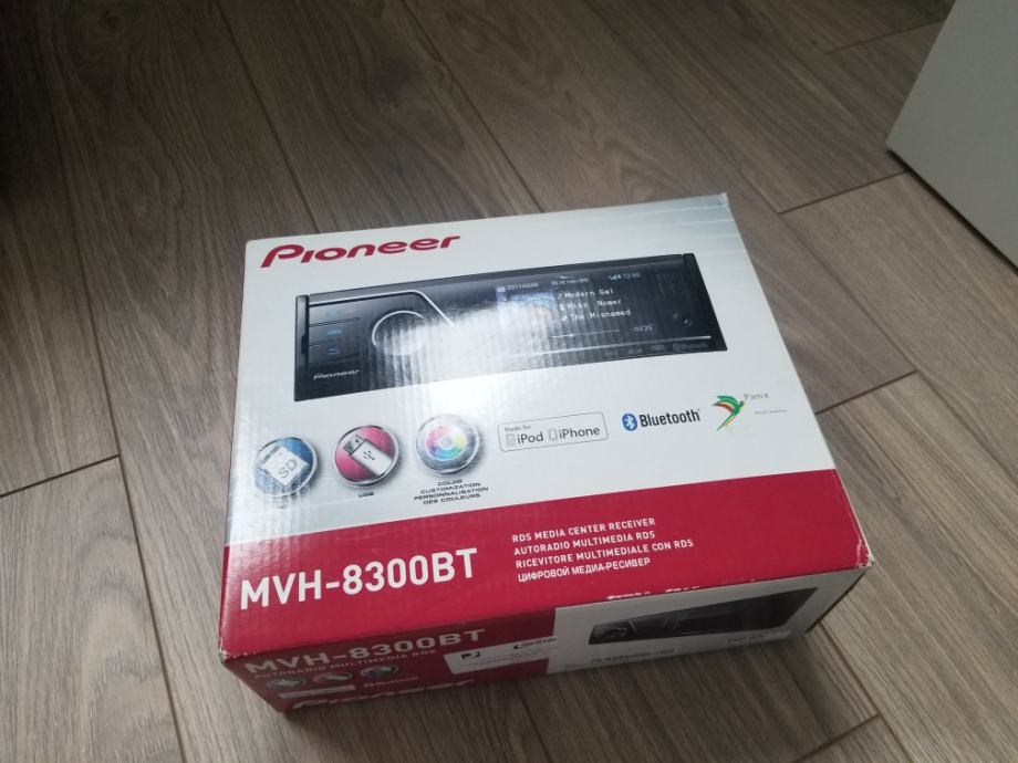 Pioneer mvh 8300bt как слушать музыку через блютуз