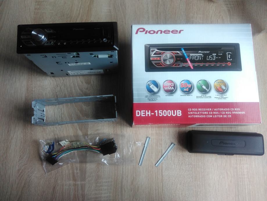 Схема подключения pioneer deh 1500ub