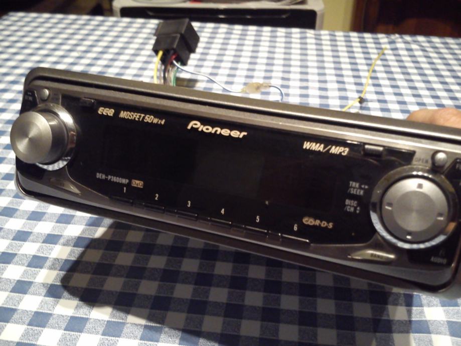 Схема подключения pioneer deh p5800mp