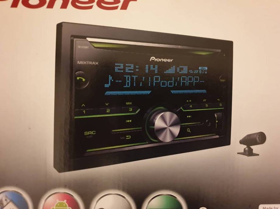 Pioneer fh x730bt как подключить блютуз