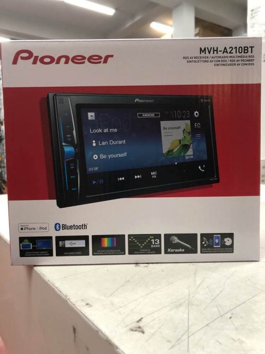 Pioneer mvh av185 как переключать песни если подключен айфон