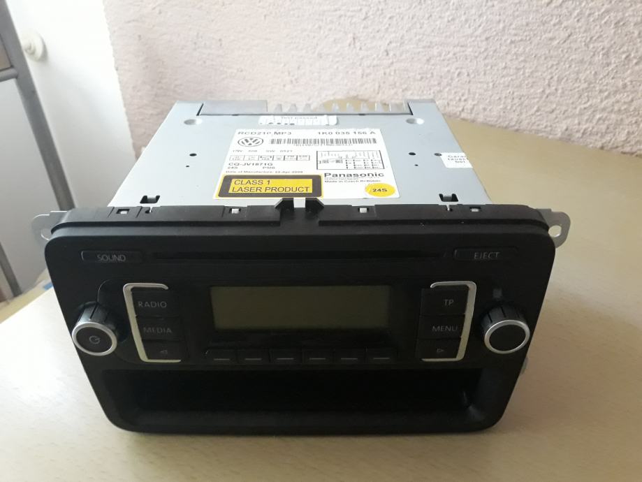 Rcd 210 подключение блютуз