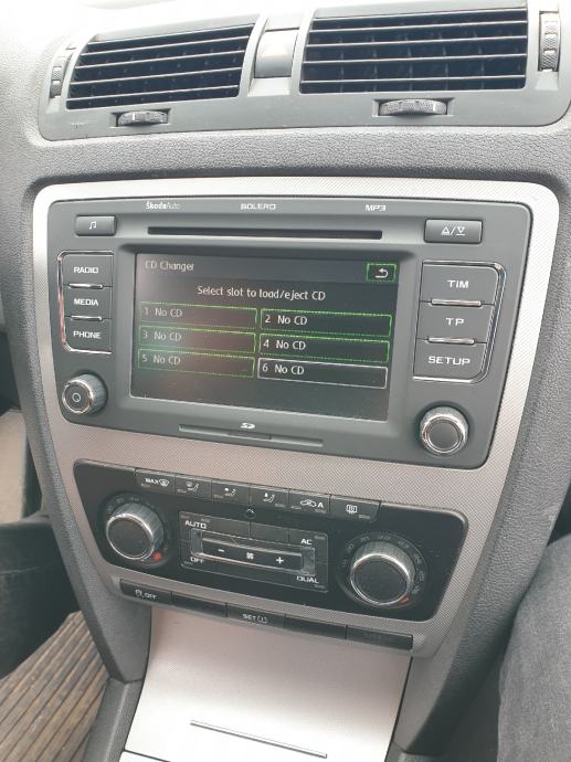 Škoda Bolero multimedia autoradio Škoda Octavia 2 vRS FL ORIGINAL