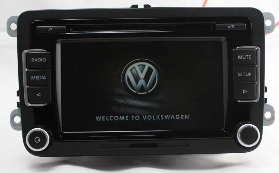 Volkswagen RCD 510 OEM Original VW autoradio CD MP3 player USB,SD-card