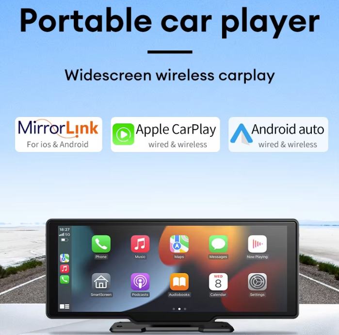 XUDA 10.26" android auto apple car play + kamera