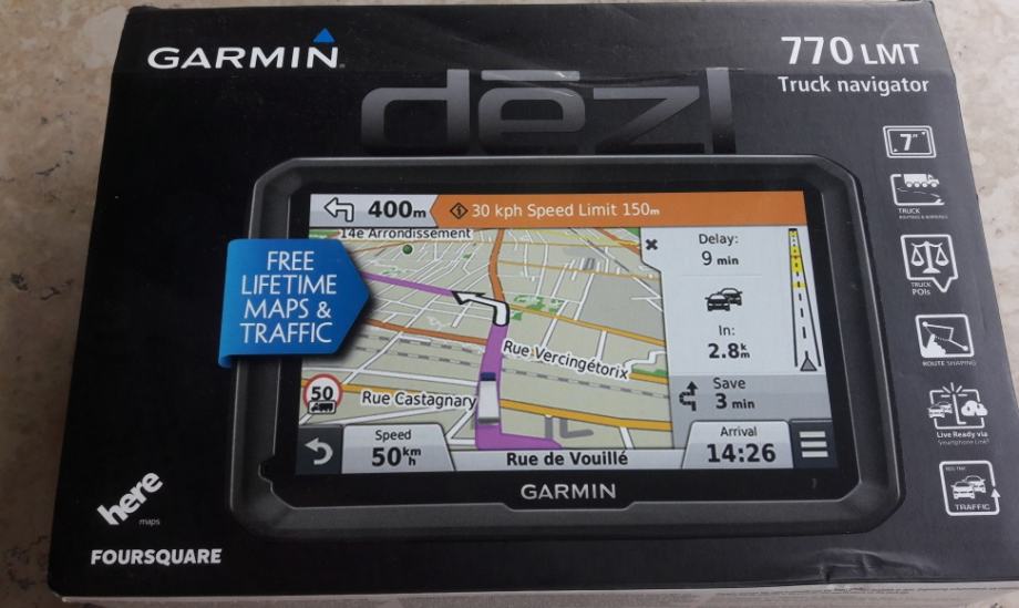 Garmin dezl 770 lmt