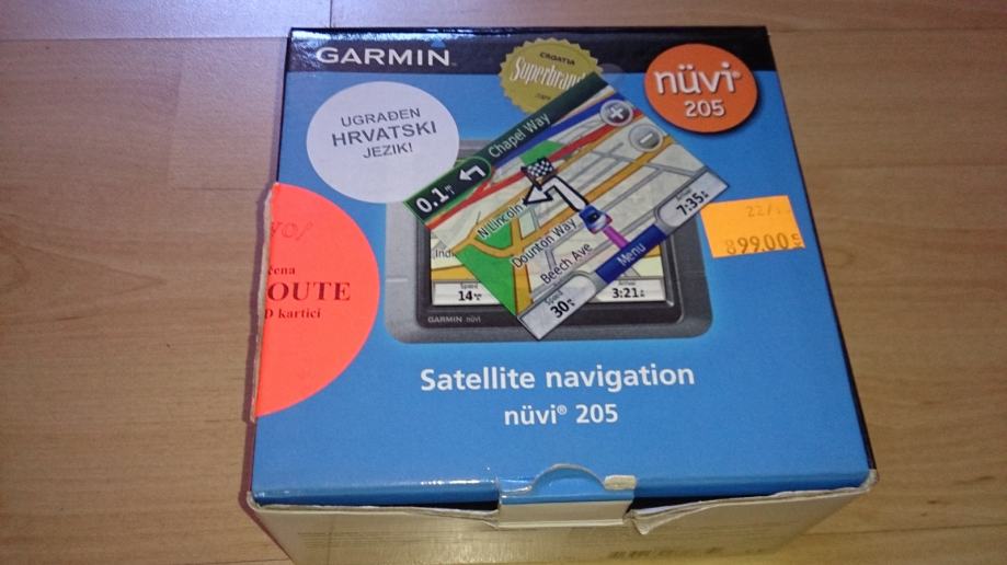 Garmin Nuvi 205 navigacija