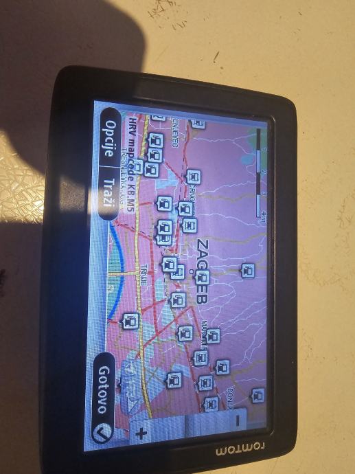 Navigacija za kamiom tomtom