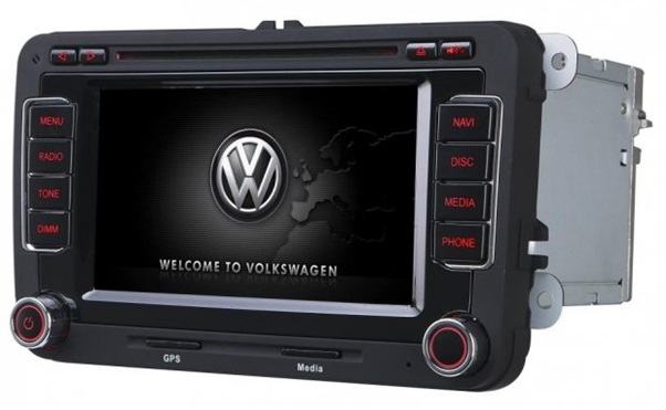 VW RNS 510 multimedija, DVD, MicroSD, USB, Bluetooth, Navi GPS *NOVO*